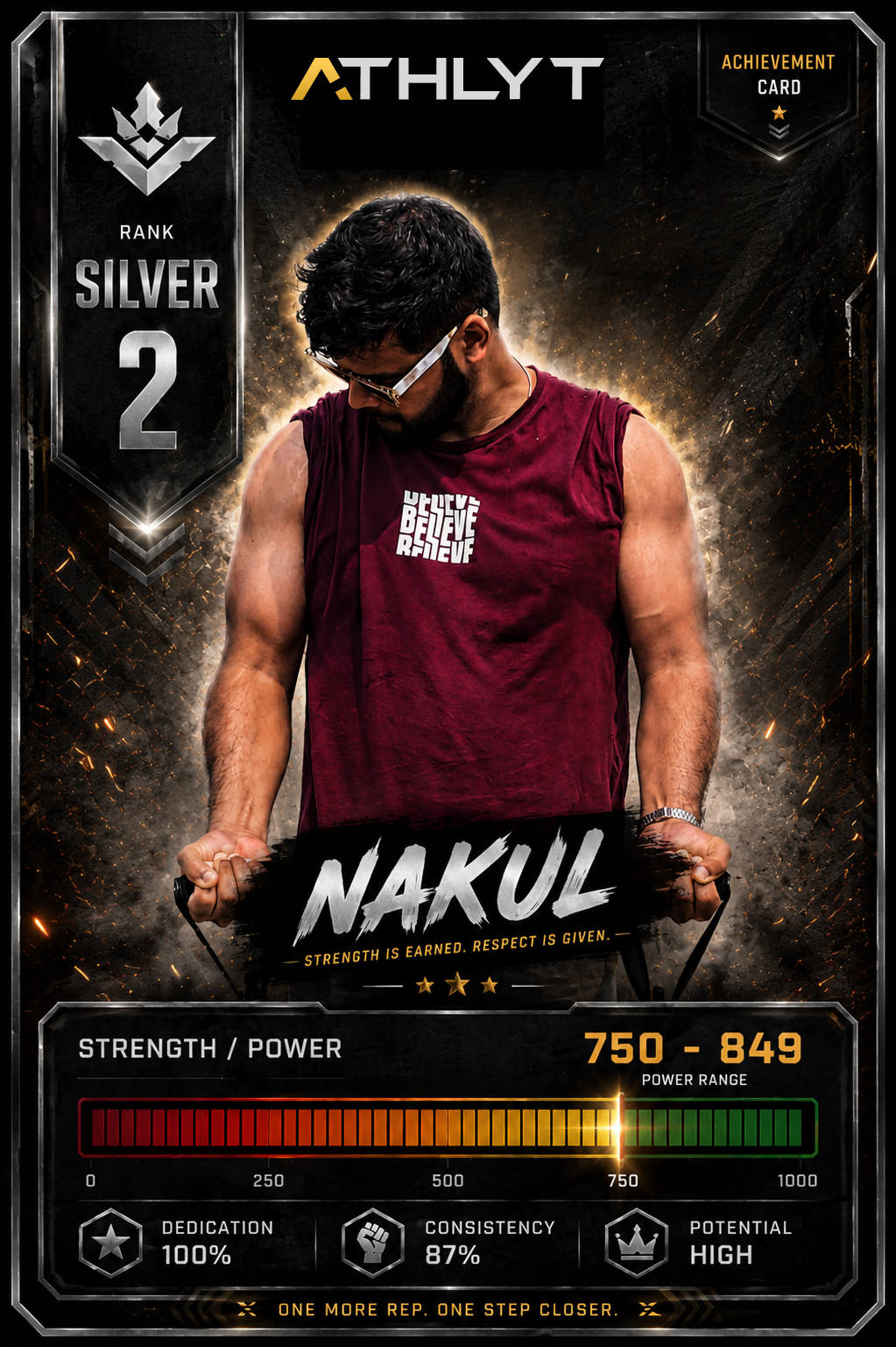 Athlete Card